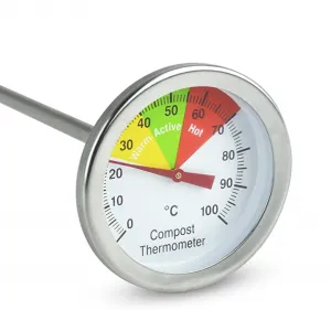 Edelstahl-Kompost-Thermometer