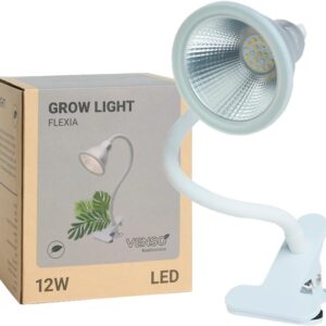 Energieeffiziente 12W LED Wachstumslampe mit E27-Sockel und 60° Lichtwinkel