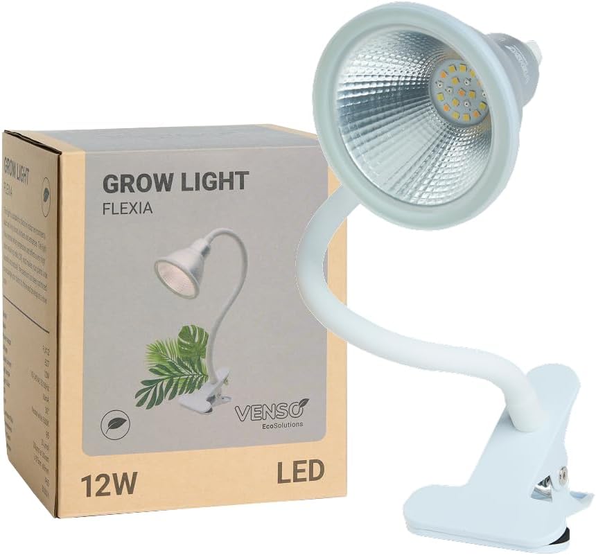 Energieeffiziente 12W LED Wachstumslampe mit E27-Sockel und 60° Lichtwinkel